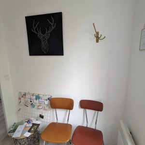 salle d'attente du cabinet de Lisa