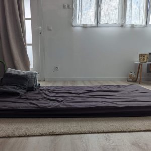 Cabinet de Lisa vu du sol